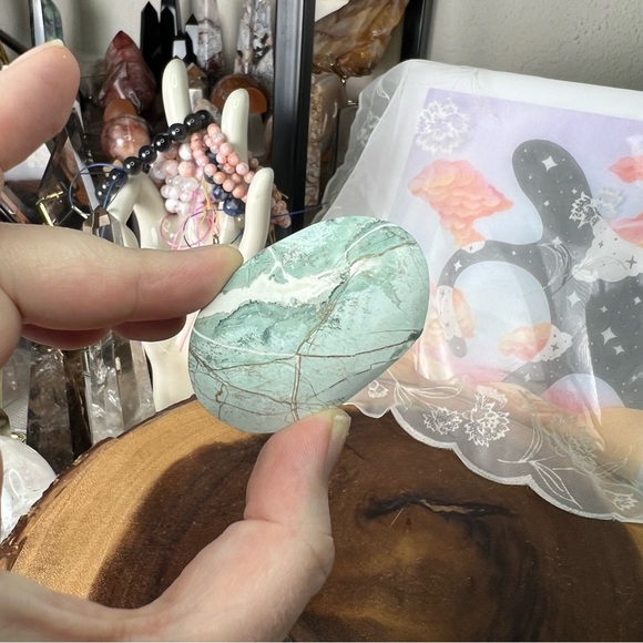 jasper Other - Unicorn jasper palm stone